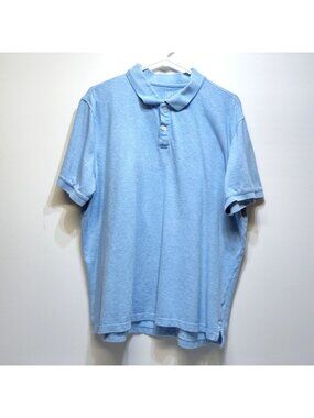 George Polo Short Sleeves Shirt Stretch Cotton Casual Workwear Men Large (42-44)